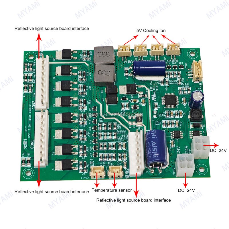 LED Driver Board Manufacturer - Wholesale 24V 2.8A DC Input LED Driver Board for Reflective Light Source LED