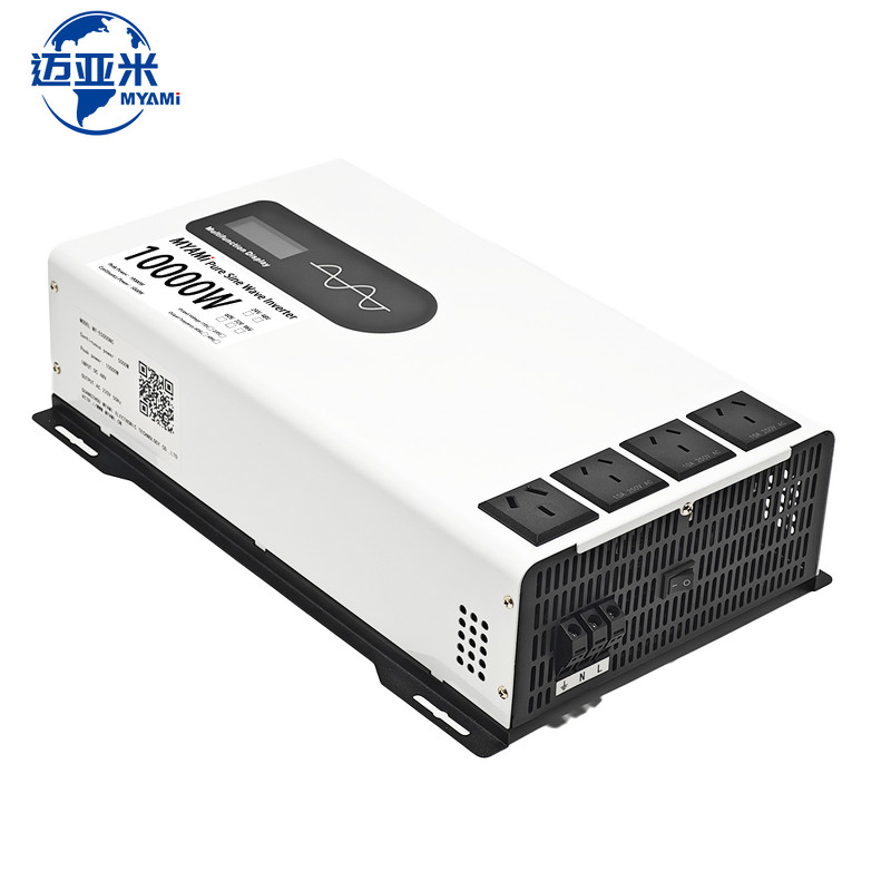 Power Inverter Manufacturer - 10000W Peak 5000W Rated 24V 48V 60V 72V 96V Pure Sine Wave with 4 AC Socket for Home/Car