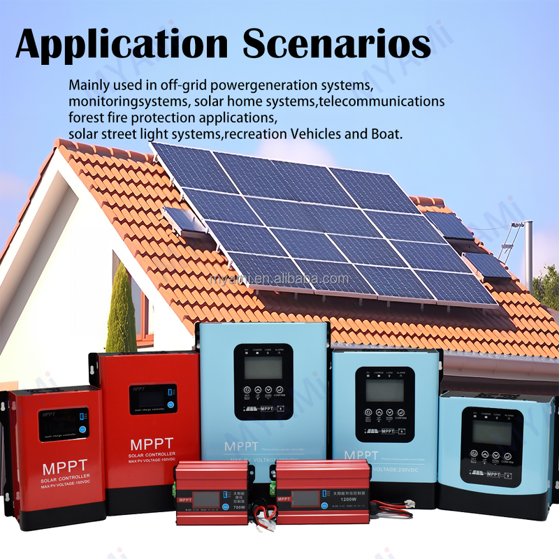 Solar Charge Controller Manufacturer - Low Price 1200W Adjustable 48V 60V 72V Boost MPPT 30A PV Current for Lithium