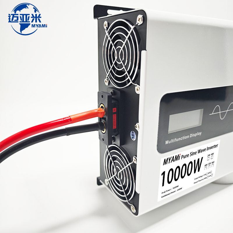 Power Inverter Manufacturer - 10000W Peak 5000W Rated 24V 48V 60V 72V 96V Pure Sine Wave with 4 AC Socket for Home/Car