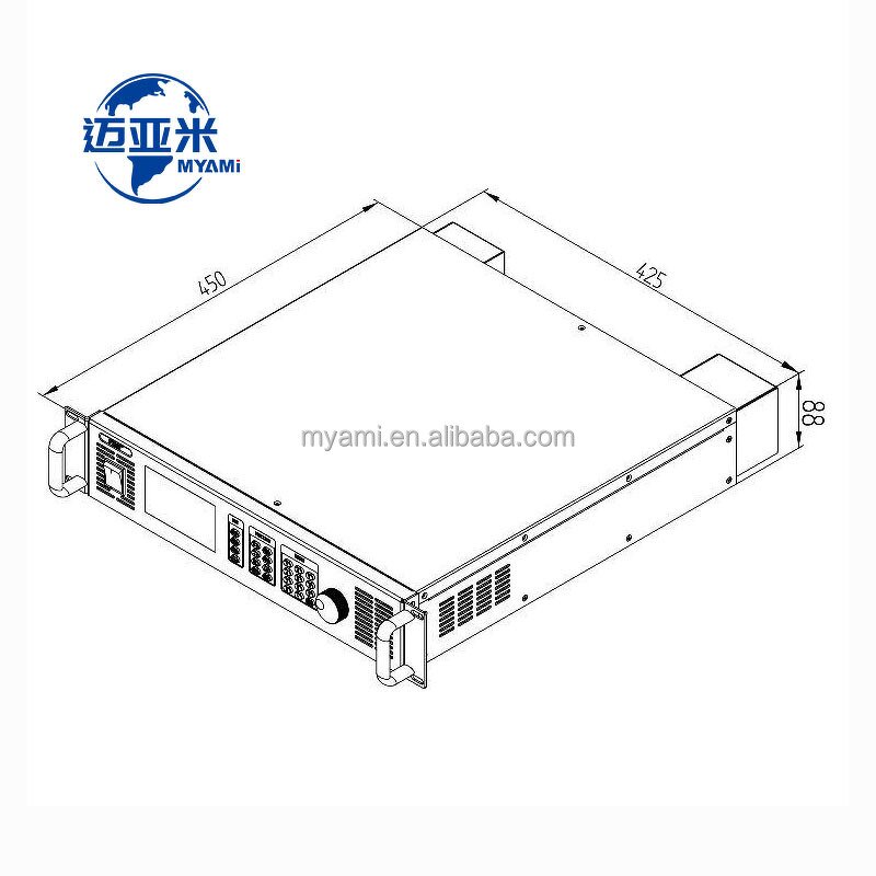 DC Power Supply Manufacturer - 600V 8A 2U 3000W Auto Range Lab Bench Variable Adjustable Programmable