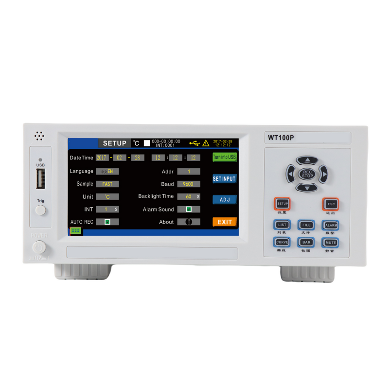 Temperature Controller Manufacturer - Digital Intelligent 8-64 Channels Multi-channel Thermocouple Plastic USB