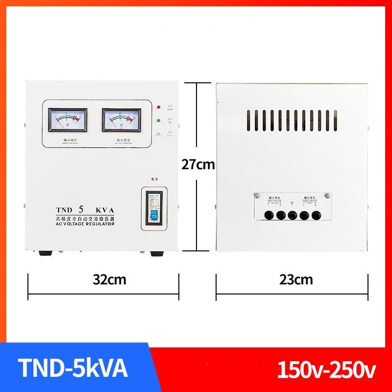 Voltage Stabilizer Manufacturer - Stabilized Voltage Output 220V Single Phase 3KVA 5KVA 10KVA 15KVA 20KVA 30KVA 40KVA 50KVA 60KVA