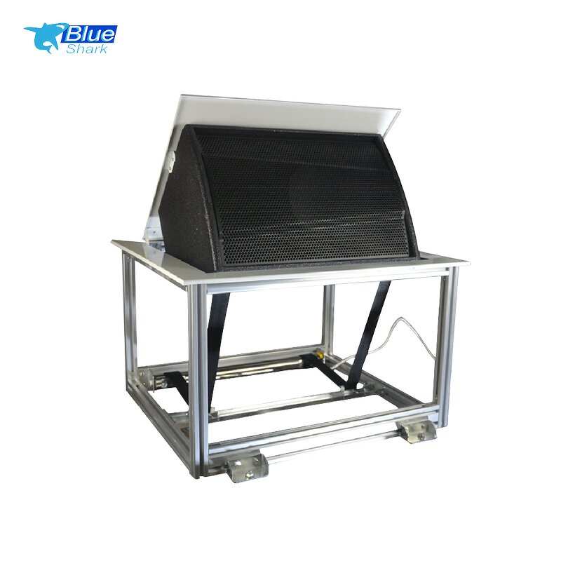 Remote Control Electric Ceiling Hidden Mounted Motorized Speaker Lift Manufacturer - with Projector Mount Bracket for Conference System