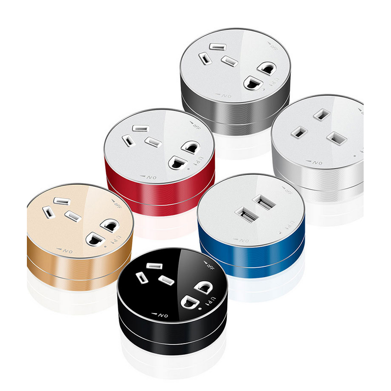 Hidden Wall Power Track Outlet Manufacturer - High Quality with Removable Electrical Outlets Desktop Track Rail System