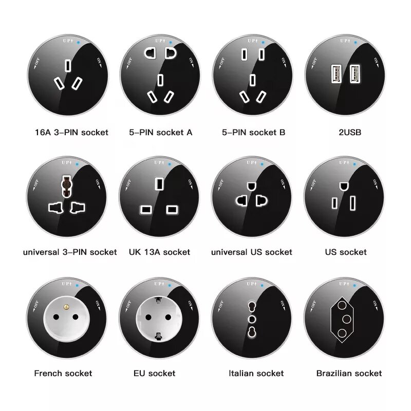 Track Socket Desktop Power Socket Manufacturer - Power Outlet Multi Plug Customized USB Port Wireless Charger US Standard Hidden for Office