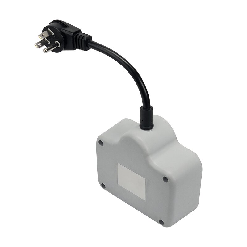 65W USB-C Smart Travel Adapter Manufacturer - Power Strip 7-in-1 3 Outlets Extender Surge Protector Rated 125V 15A ABS Material