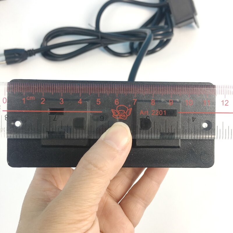 Two Outlet Furniture Recessed Power Strip Manufacturer - Black Mini Power Unit 2 USA Outlet for Kitchen Cabinet and Hotel Room