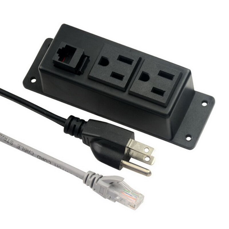 Tabletop Recessed Power Strip Socket Manufacturer - Flush Insert Table Mounted for Tabletop Sofa Cabinet Nightstand Socket