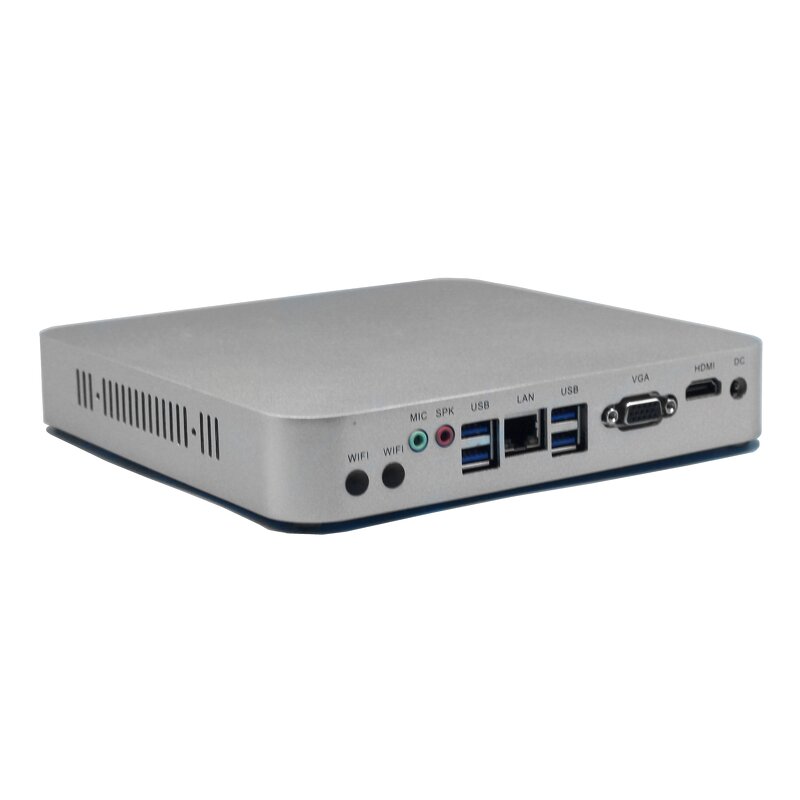 Mini Desktop PC Manufacturer - Intel Core I7 Mini PC 4500u Fanless Computer with Dual LAN 2 HD for Office/School/POS System/Portable Mini PC