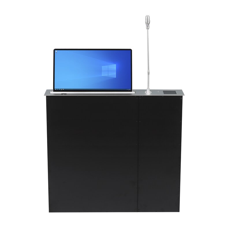 Blue Shark HD Touch Screen Pop-up Mechanism Manufacturer - Paperless Conference System Flip-up LCD Monitor Lift