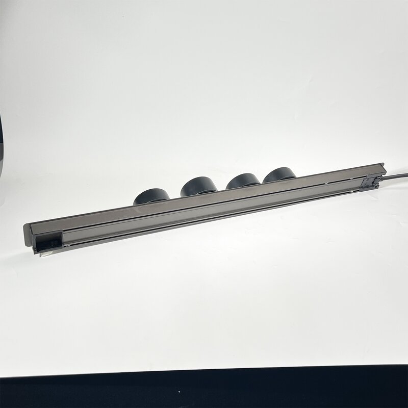 Power Track Electrical Power Socket Manufacturer - Removable Power Track Railing Tabletop 16A CE Charging Blue Shark