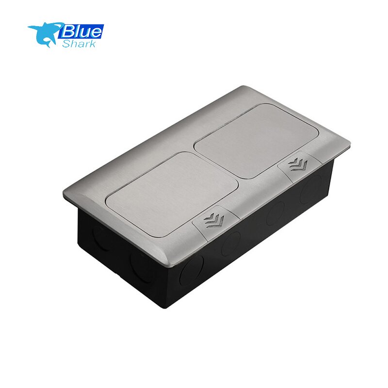 Floor Socket Box Manufacturer - EU USA UK South Africa Dual Pop-Up Socket Power Grounding Socket Outlet