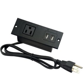 Tabletop Recessed Power Strip Socket Manufacturer - Flush Insert Table Mounted for Tabletop Sofa Cabinet Nightstand Socket