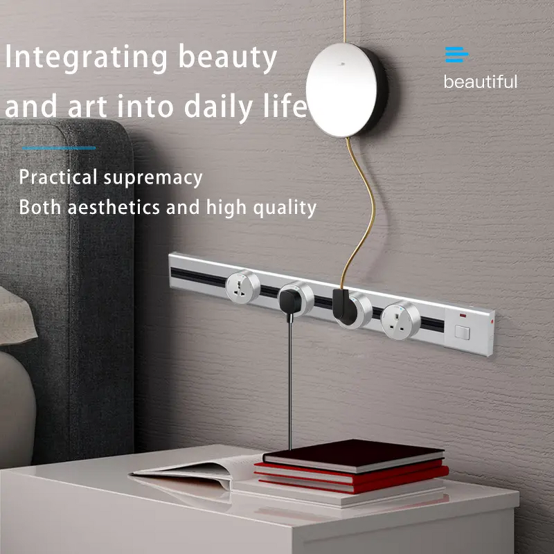 Removable Modular Electric Track Plug Manufacturer - High Quality Kitchen Multifunction Smart Rail Power Track System