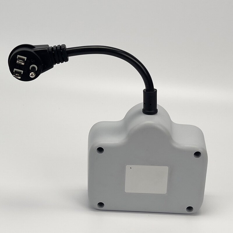 US Plug 65W Fast Charging Power Strip Manufacturer - Extension Cable Travel Adapter Switch 3 AC Outlets 125V Rated Voltage 15A Rated ABS NFC