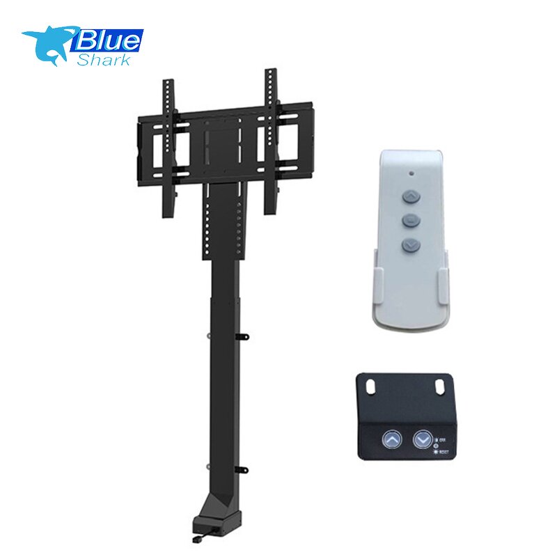 32-70 Inches Remote Control Electric Lift Flat TV Stand Manufacturer - Hidden Furniture TV Mounts & Carts