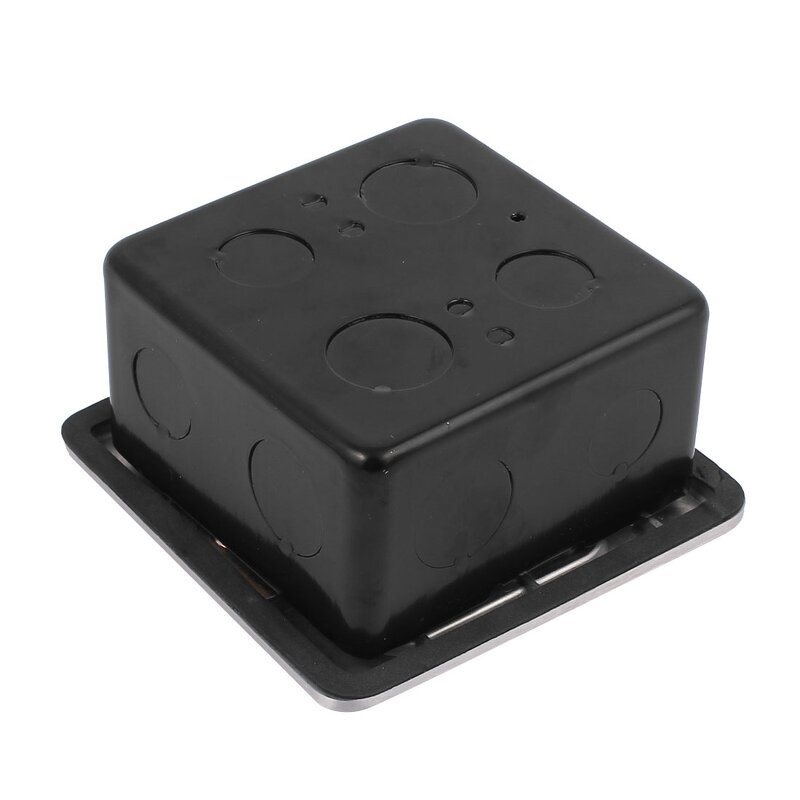 Office Home UK Power Pop-up Floor Outlet Manufacturer - Plate Duplex Ground Outlet Data Socket Receptacle Computer Aluminum Alloy