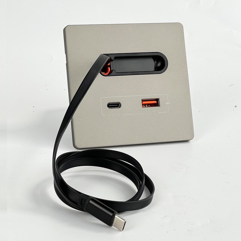 Universal USB Panel Wall Socket Manufacturer - Telescopic Charging Line PD20W Type-C Mobile Phone Charging Power Socket