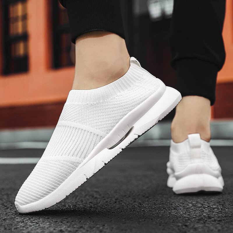 Running Shoes Manufacturer - Men's Fashionable Lightweight Breathable Mesh for Spring Summer