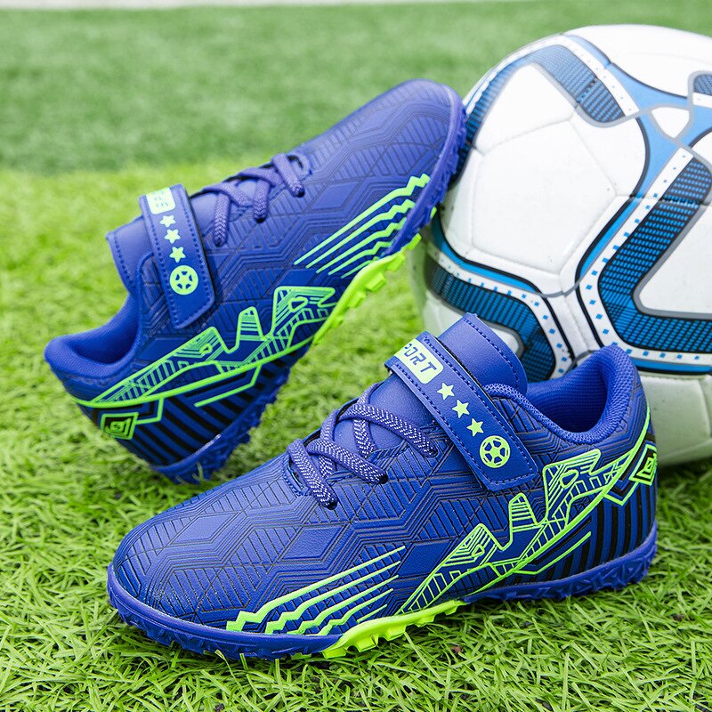 Football Boots Manufacturer - Professional Kids Boys Outdoor Kick Non-Slip Grip Ankle
