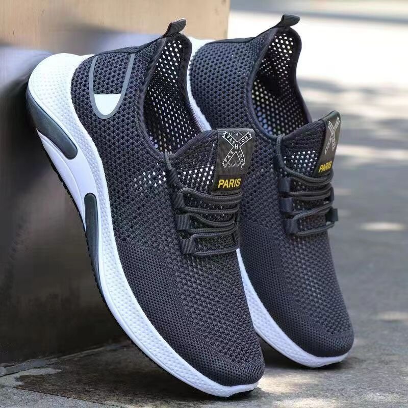 Sneakers Manufacturer - Men's Breathable Mesh Soft Bottom Summer Spring Autumn Thin Design