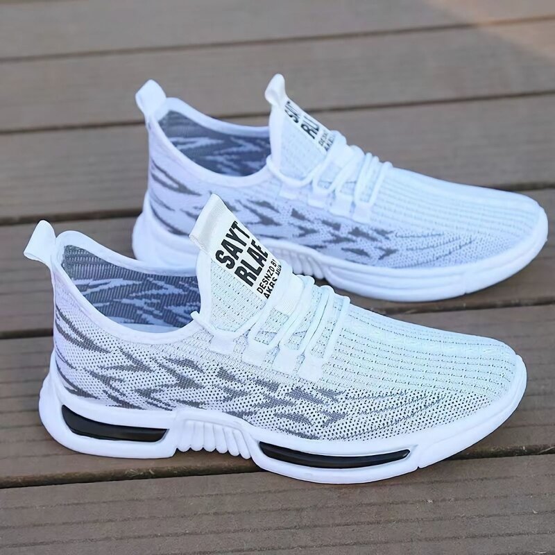 Running Shoes Manufacturer - Men's Versatile Fashion Breathable Mesh Upper for Seasons