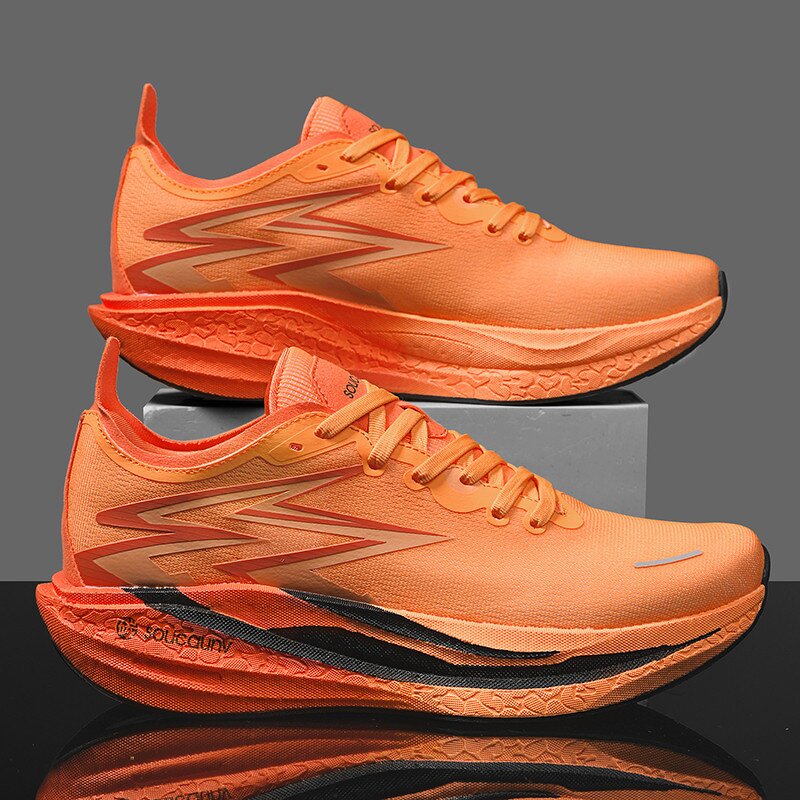 Running Shoes Manufacturer - Unisex Customizable Comfortable Fashion Orange for Seasons