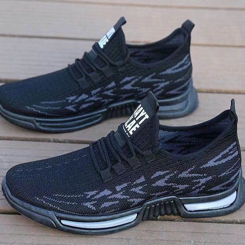 Running Shoes Manufacturer - Men's Versatile Fashion Breathable Mesh Upper for Seasons