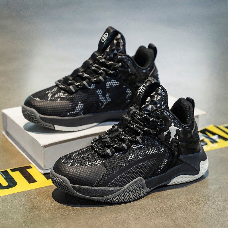 Basketball Sneakers Manufacturer - 2025 Autumn Children's Mesh Breathable Non-Slip EVA Outsole