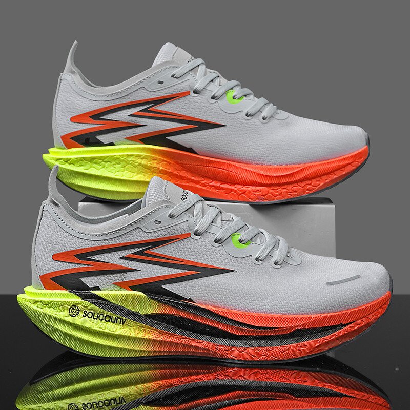 Running Shoes Manufacturer - Unisex Customizable Comfortable Fashion Orange for Seasons