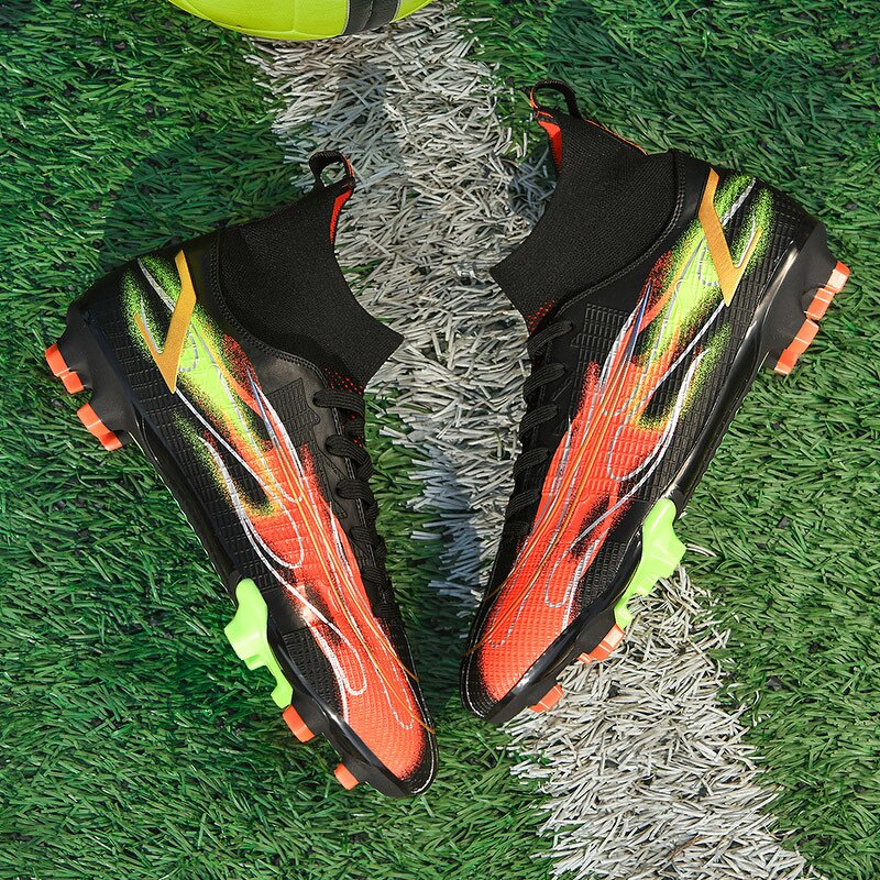 Football Boots Manufacturer - Men's Two-Tone High State Shredded Spikes Year-Round Training