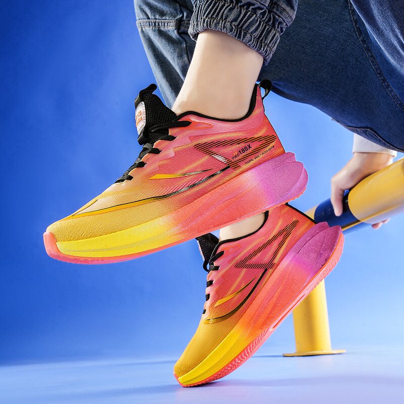 Running Shoes Manufacturer - Ultra-Light Breathable Carbon Plate Men Women Shock Absorption