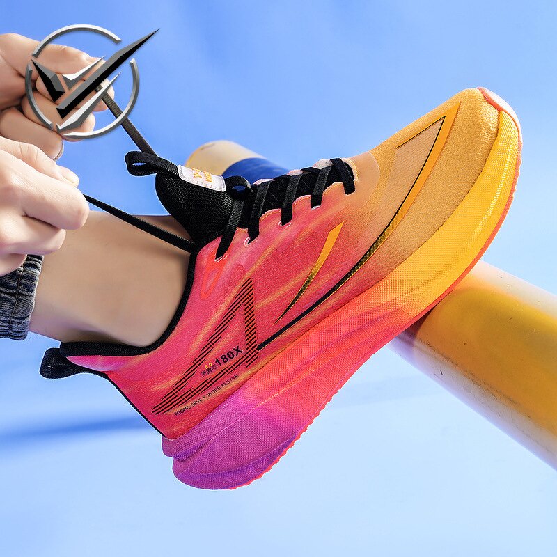 Running Shoes Manufacturer - Ultra-Light Breathable Carbon Plate Men Women Shock Absorption