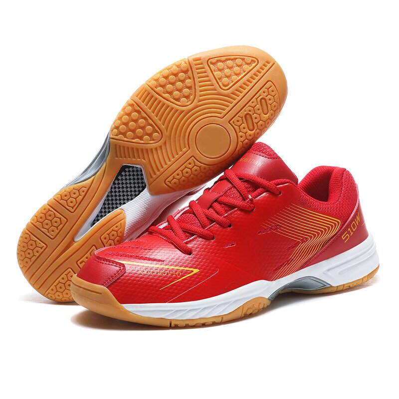 Sport Shoes Manufacturer - Lucky Red Breathable Anti-Slip EVA Midsole for Badminton
