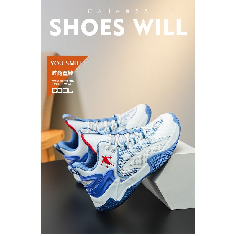 Basketball Sneakers Manufacturer - 2025 Autumn Children's Mesh Breathable Non-Slip EVA Outsole