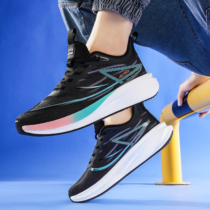 Running Shoes Manufacturer - Ultra-Light Breathable Carbon Plate Men Women Shock Absorption