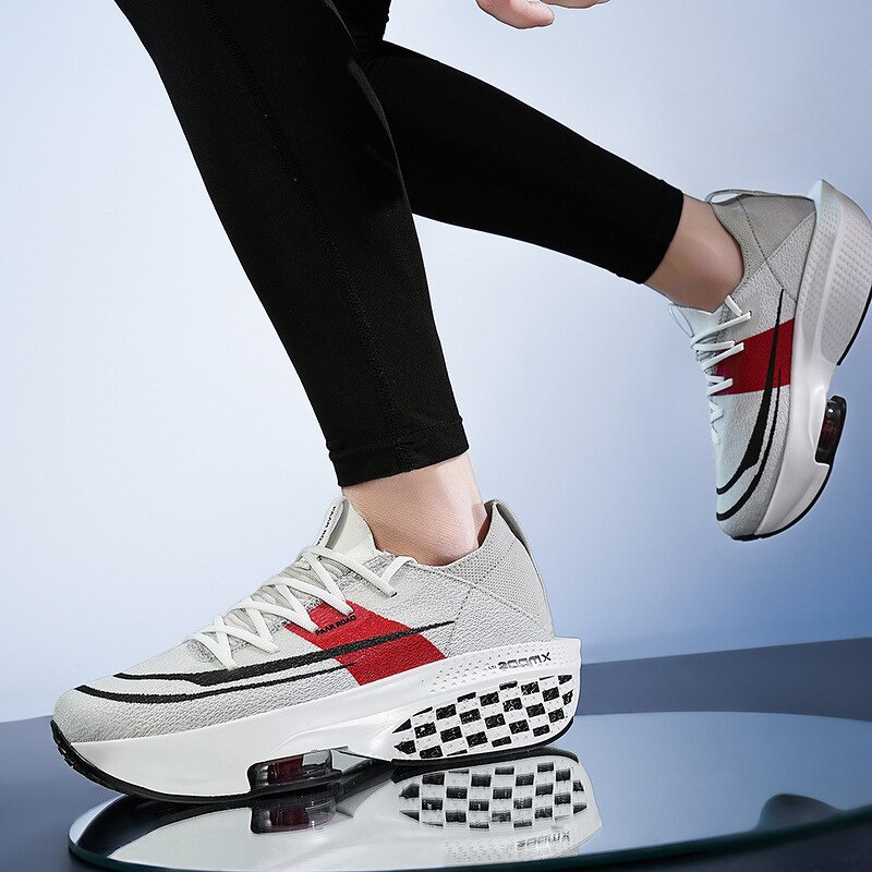 Sports Shoes Manufacturer - Men Women Casual Air Cushion Breathable Lightweight MD Sole