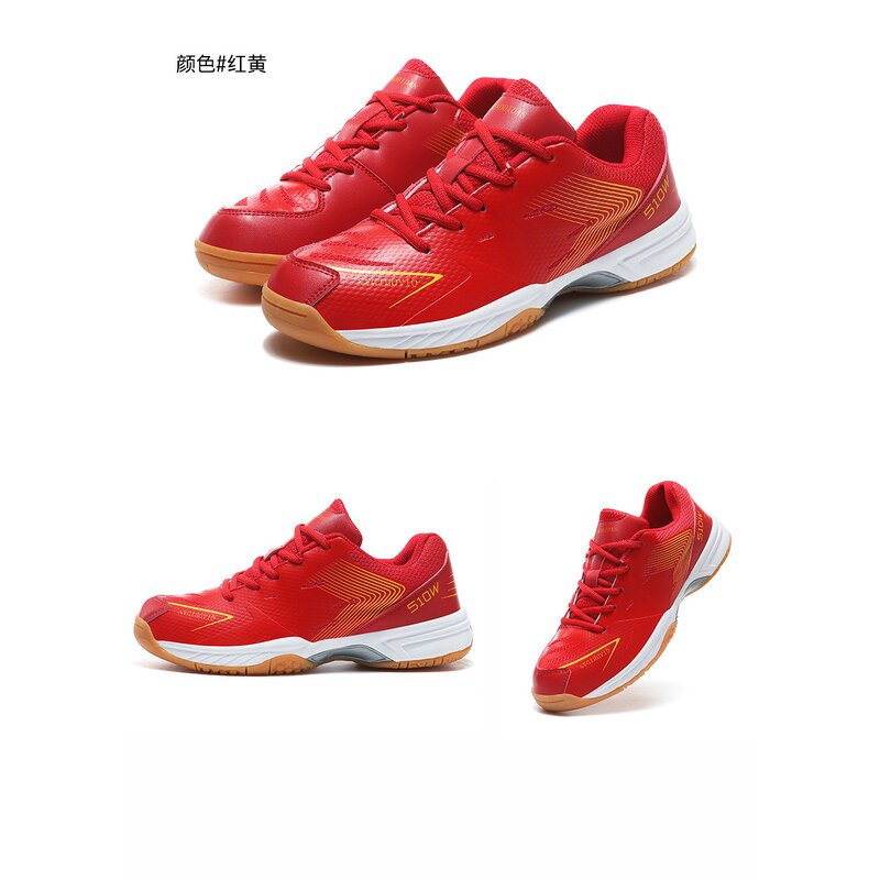 Sport Shoes Manufacturer - Lucky Red Breathable Anti-Slip EVA Midsole for Badminton