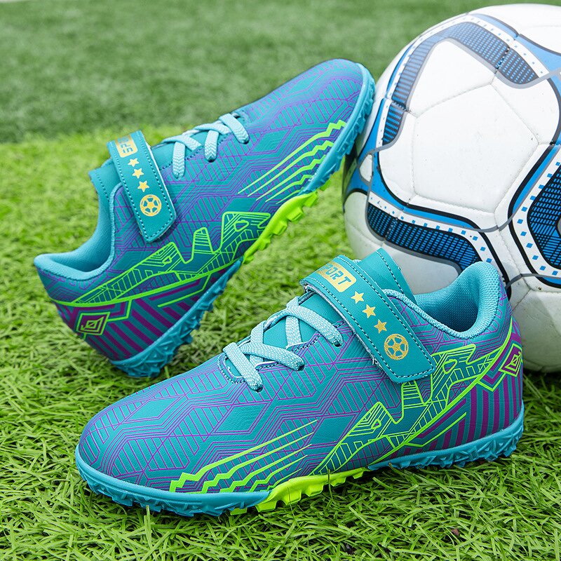 Football Boots Manufacturer - Professional Kids Boys Outdoor Kick Non-Slip Grip Ankle