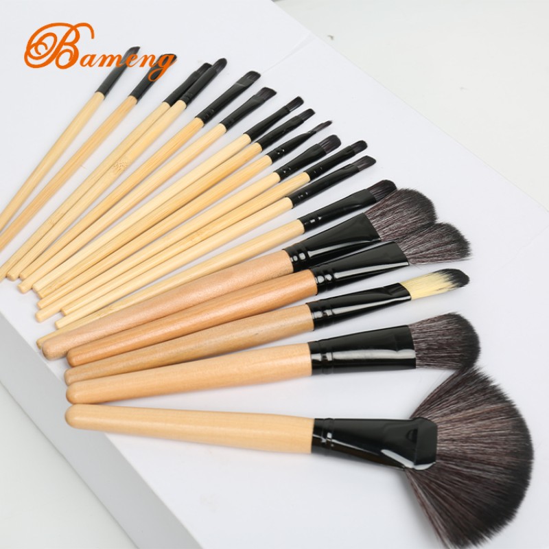 Makeup Brush Set Factory - Black Luxury 24Pieces
