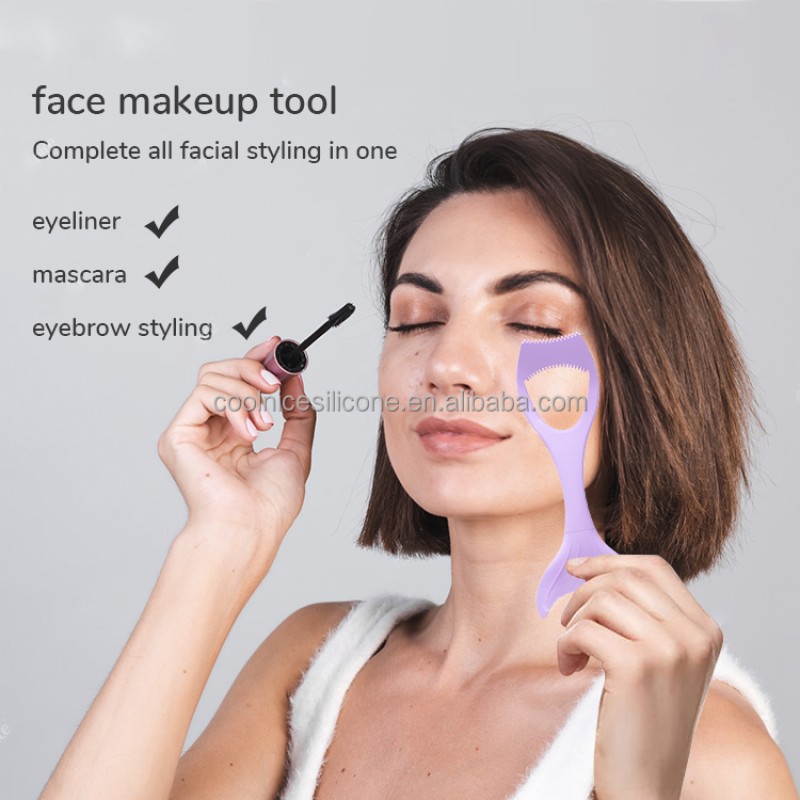 Eye Aid Makeup Tool Supplier - Hot Sale Silicone Stencil