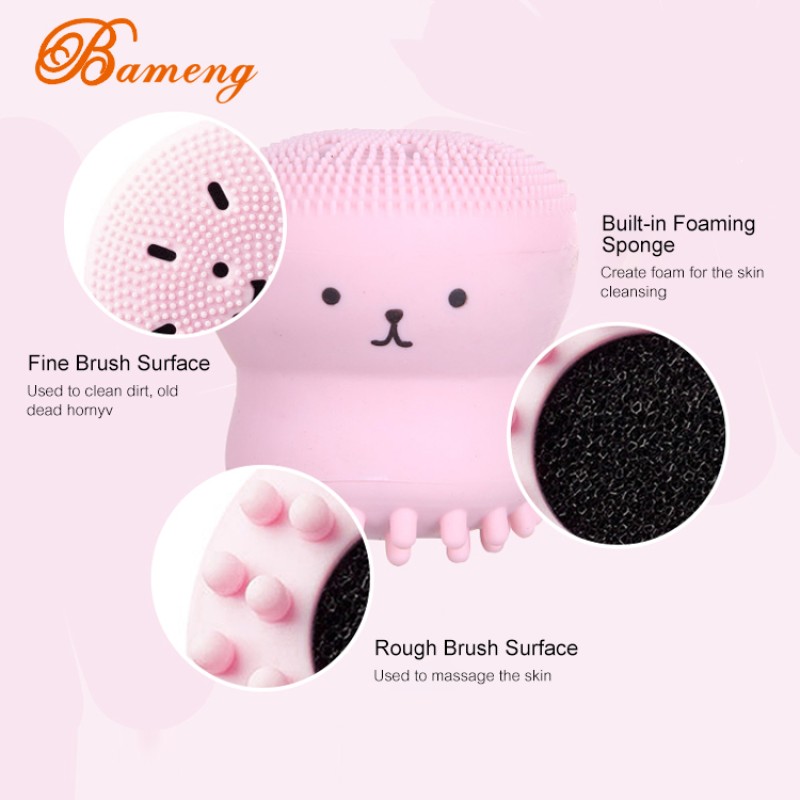 Facial Cleansing Brush Factory - Reusable Waterproof Octopus