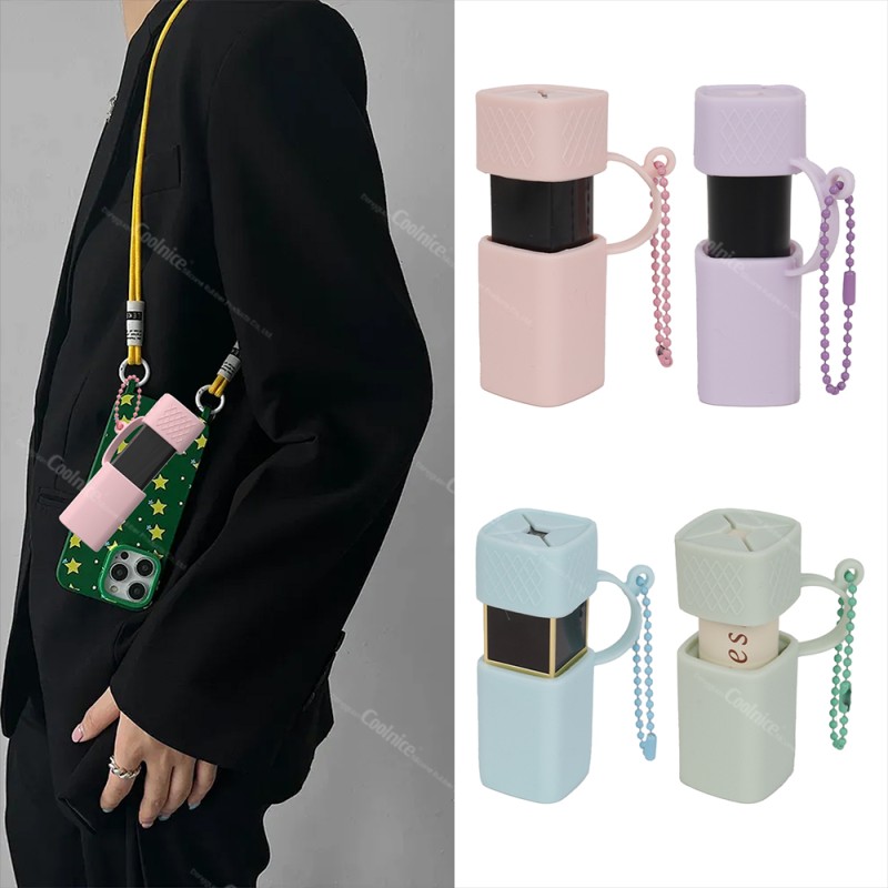 Makeup Bag Manufacturer - Silicone Key Pocket Lipstick