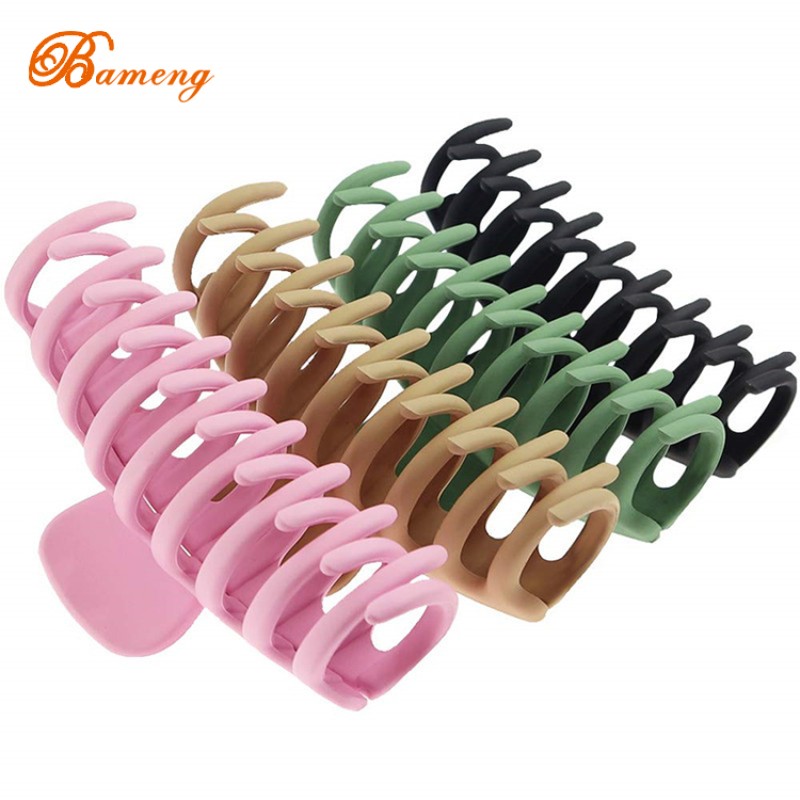 Hair Claw Clips Supplier - Big Nonslip Matte Large