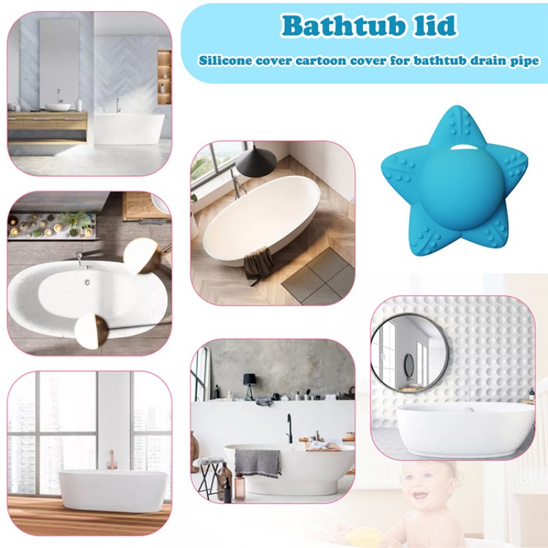Bathtub Drain Cover Supplier - Silicone Overflow Stopper