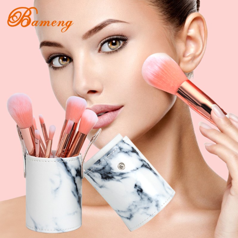 Marble Makeup Brushes Manufacturer - Private Label 10PCS