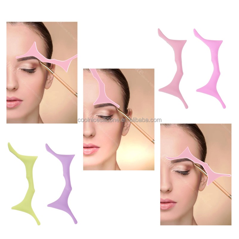 Eyebrow Stencil Manufacturer - New Design 6 Styles Washable