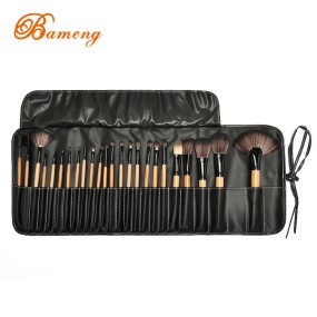 Makeup Brush Set Factory - Black Luxury 24Pieces