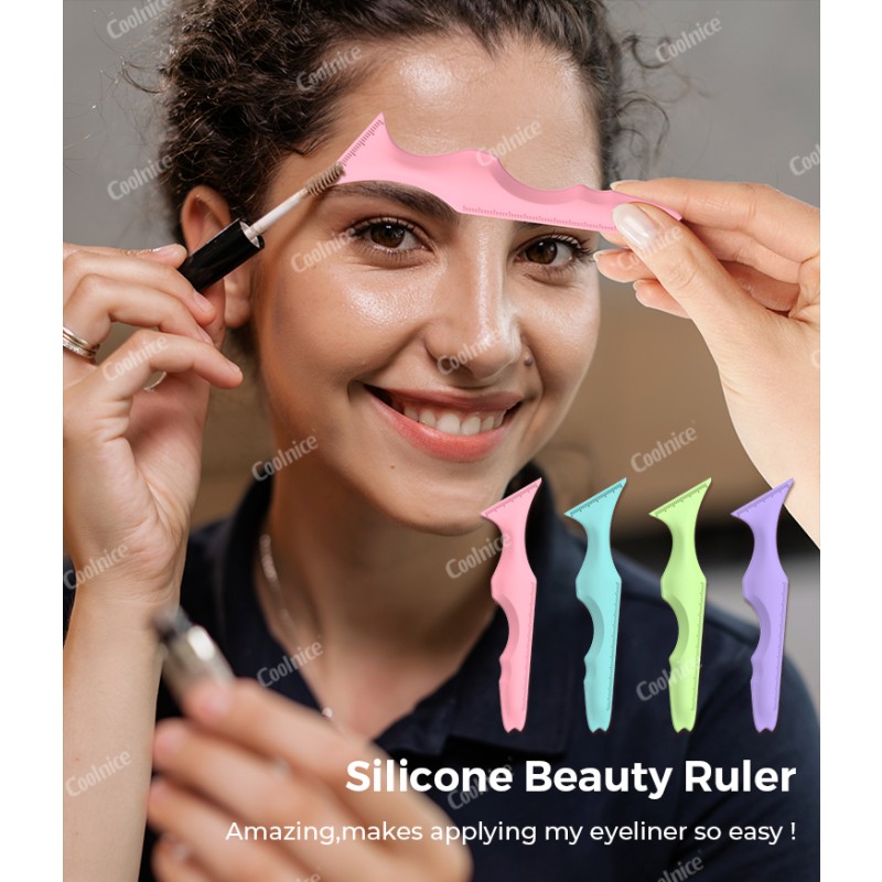 Makeup Stencil Manufacturer - Silicone Winged Eyebrow Ruler